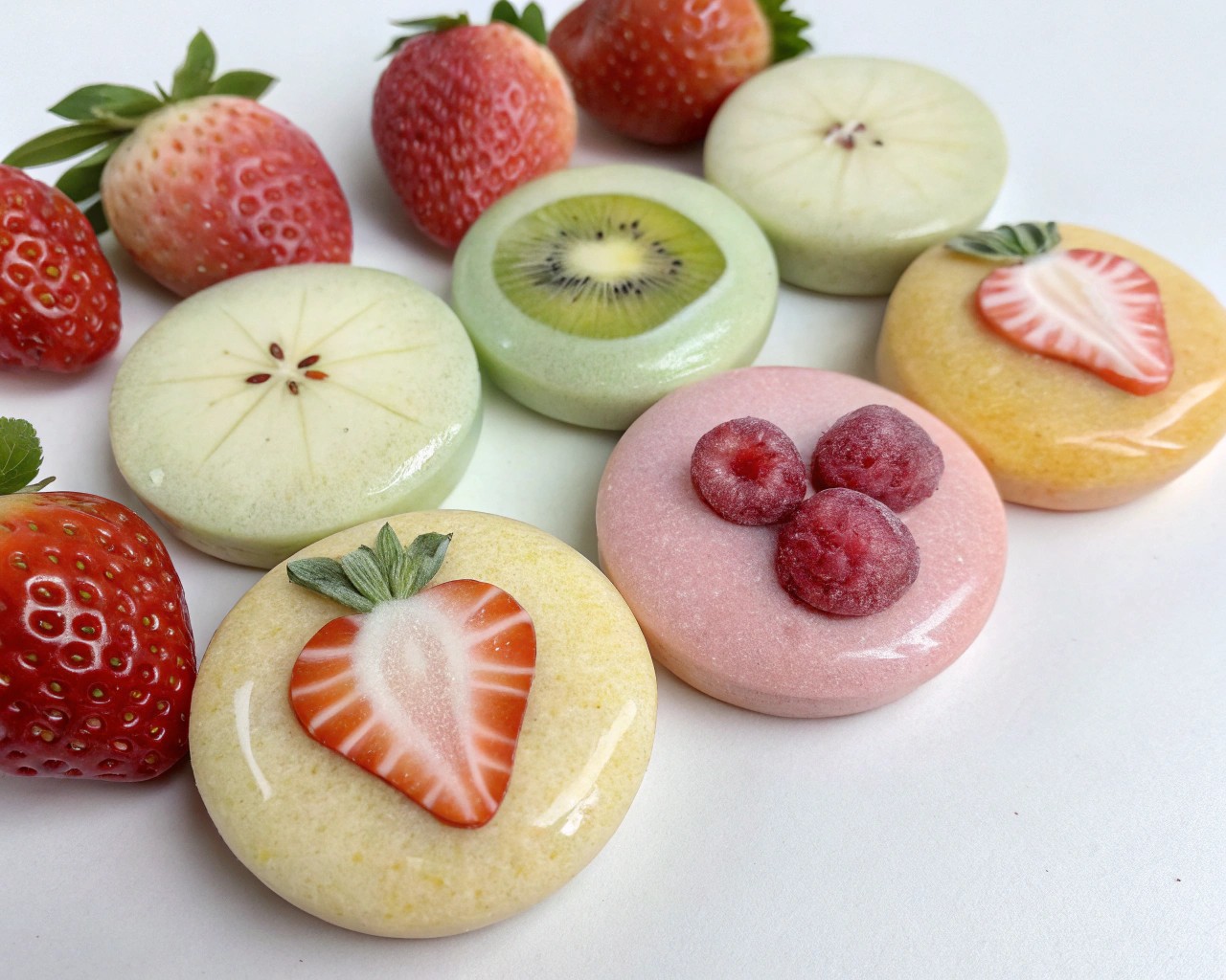 Achieving a silky finish enhances the pastel shine and smoothness, key to professional-looking fruit magnets.