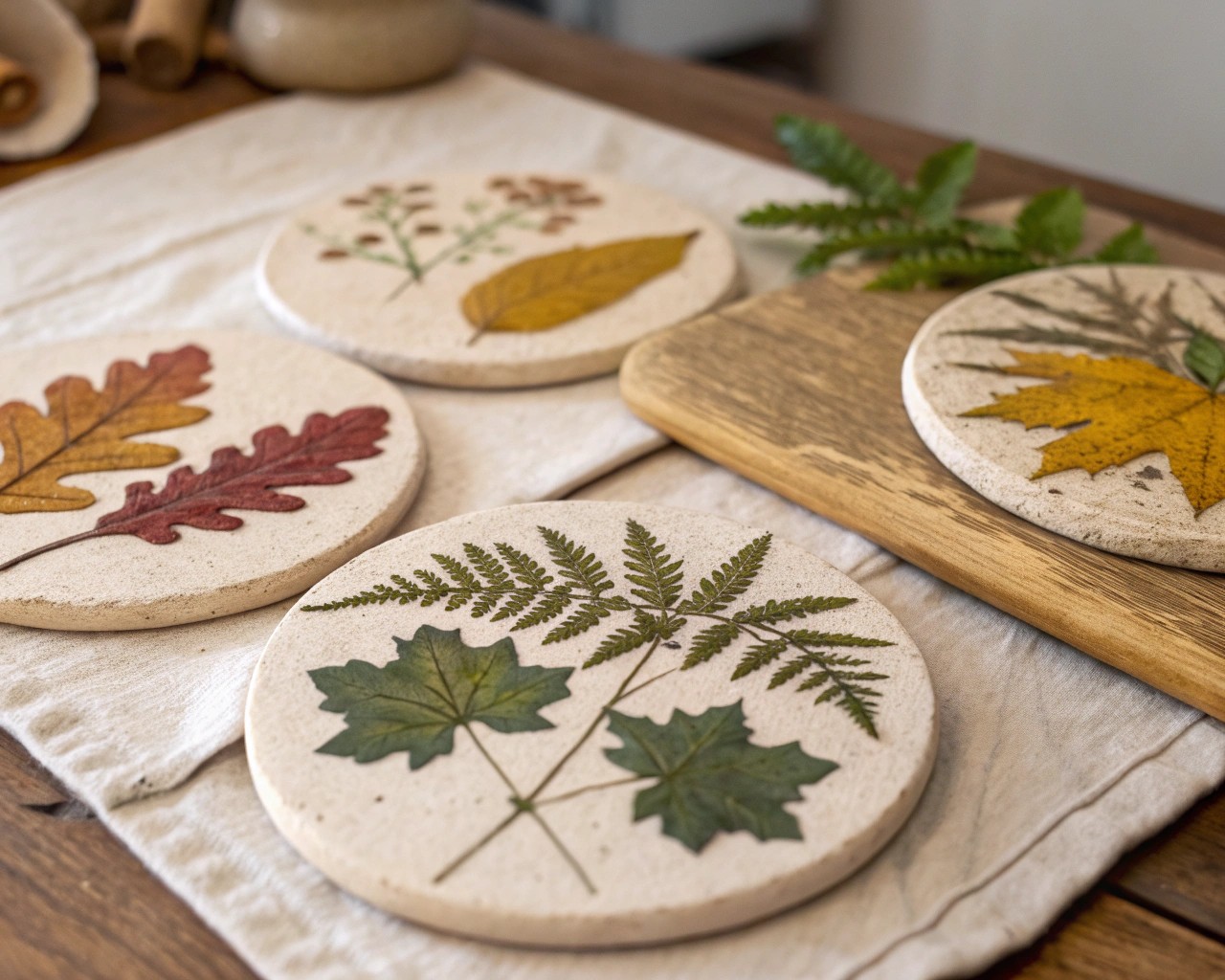 Experiment with creative variations: dual-layer imprints, color accents, and rustic finishes for unique coaster designs.