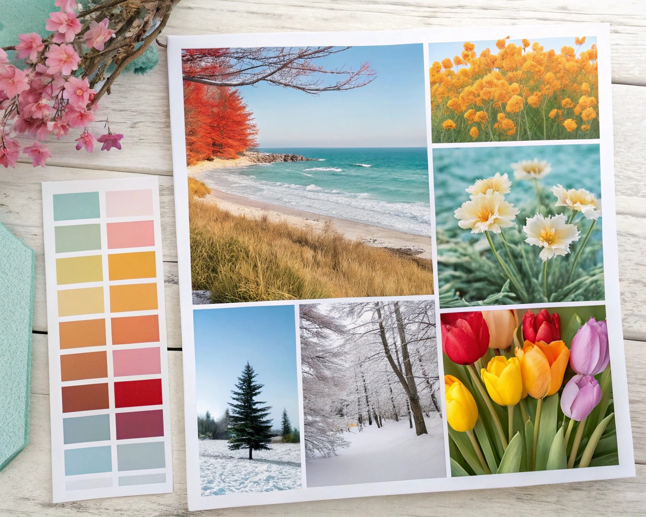 Explore creative variations to make your moodboard unique and reflective of personal themes.
