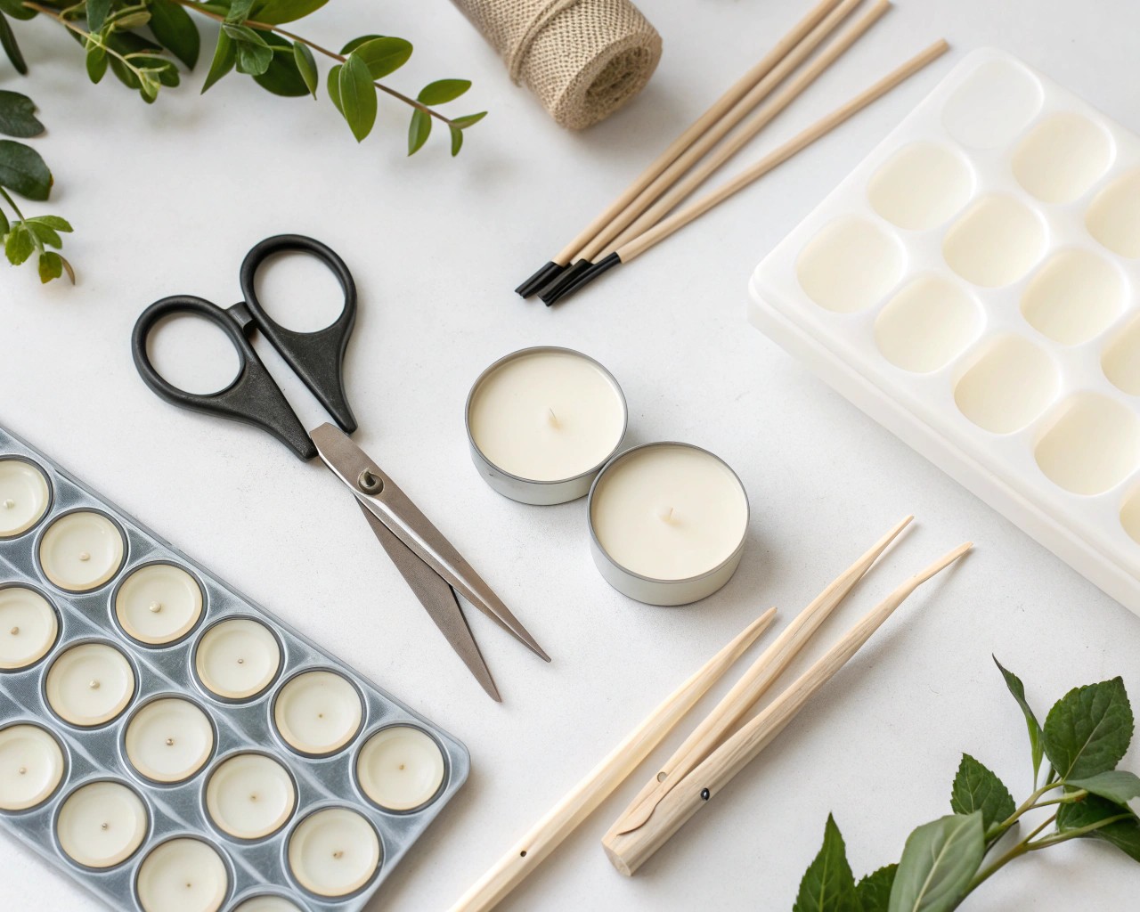 Proper preparation ensures the paint adheres well to the candle surface.