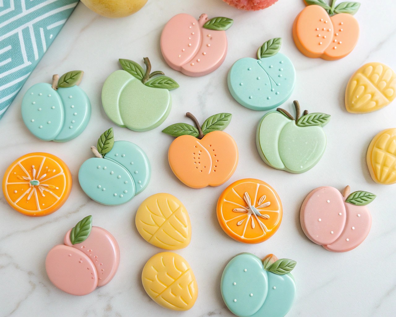 Rotating pastel palettes according to the season keeps your magnet collection vibrant and fresh throughout the year.